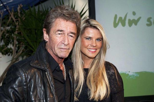 Peter Maffay mit seiner Partnerin Hendikje. 