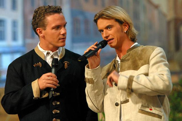 Stefan Mross und Florian Silbereisen, 2002