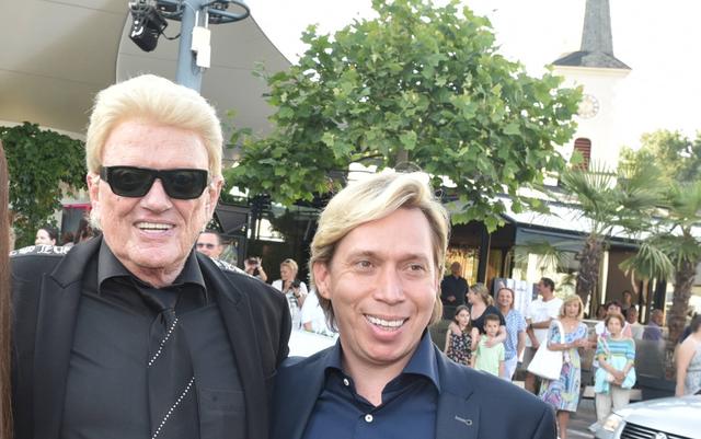 Heino und sein Manager Helmut Werner