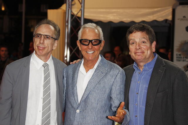 David Zucker, Jim Abrahams and Jerry Zucker beim amerikanischen Filmfestival, 2009